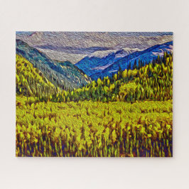 Quebra-cabeça Ouros e Rockies Painterly Large