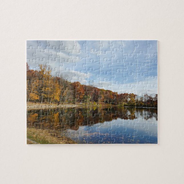 Quebra-cabeça Outono em Michigan (Horizontal)