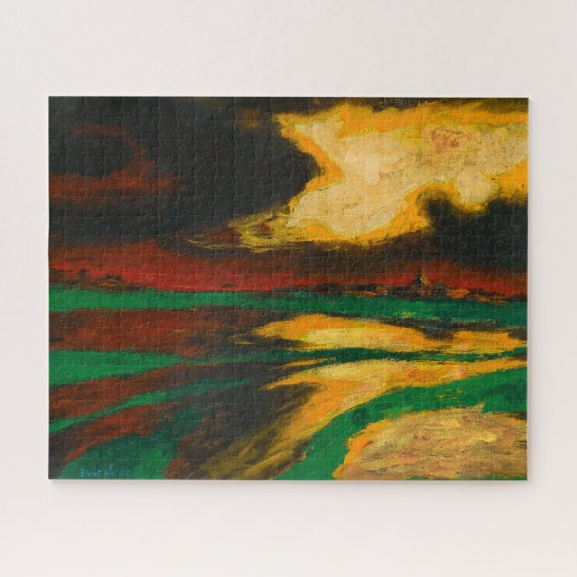 Quebra-cabeça Outono | Emil Nolde | (Horizontal)