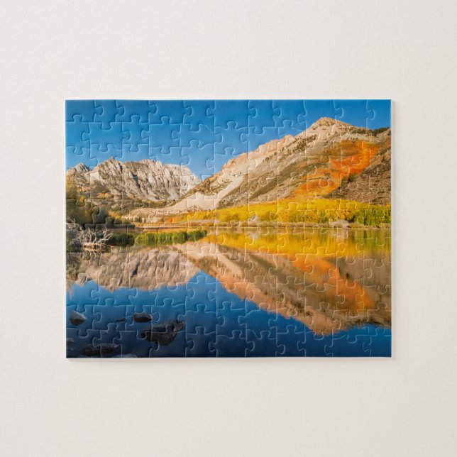 Quebra-cabeça Outono no lago do Norte, Califórnia (Horizontal)