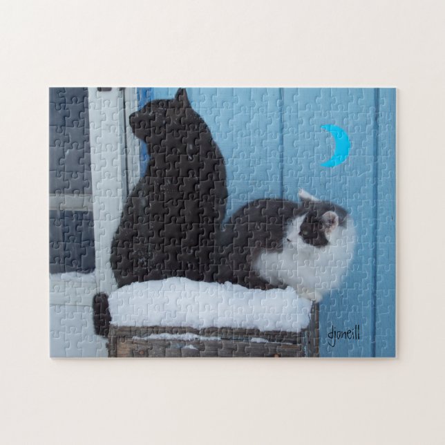 Quebra-cabeça Outra Tempestade Chegando Meme Cat (Horizontal)