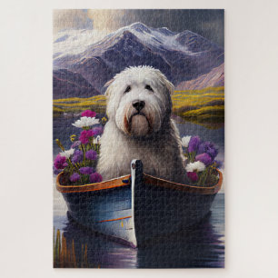 Quebra-cabeça Ovelha Cachorro de Inglês em Paddle: Uma aventura