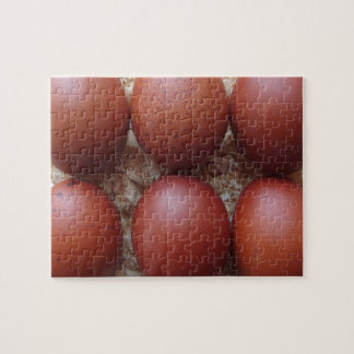 Quebra-cabeça - ovos da galinha de Marans