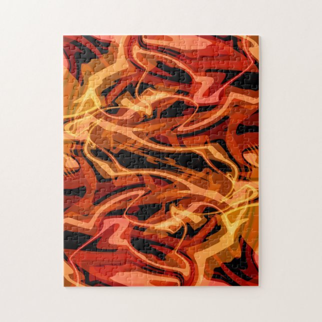 Quebra-cabeça Ovos e Pimentos sachados (Vertical)