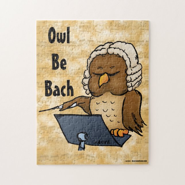 Quebra-cabeça Owl Be Bach (Vertical)