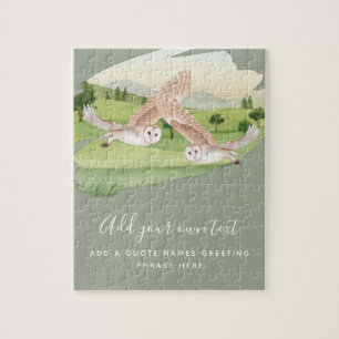 Quebra-cabeça OWL GIFTS - Personalizado