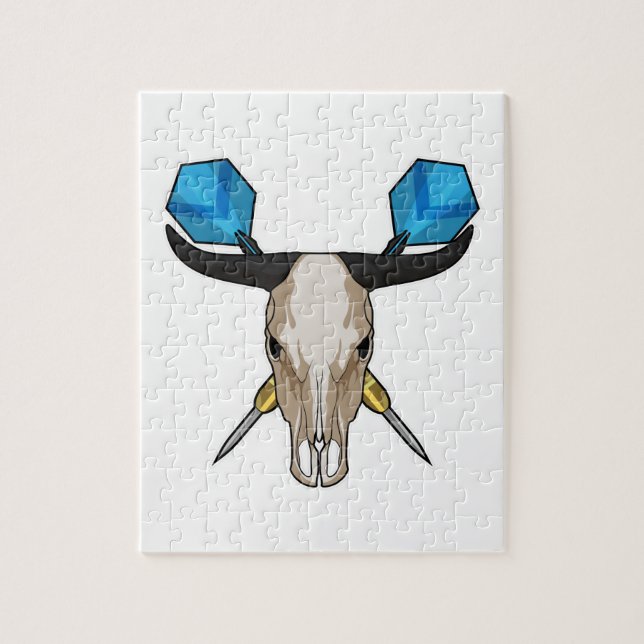 Quebra-cabeça Ox nas Trevas com Dart (Vertical)