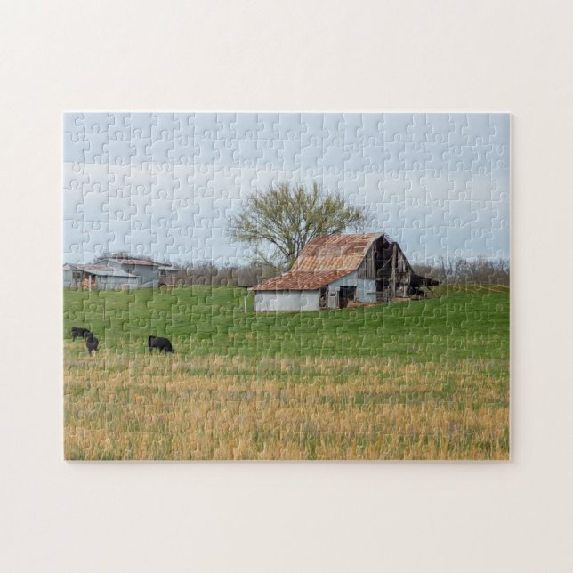 Quebra-cabeça Ozark Antiga Fazenda (Horizontal)