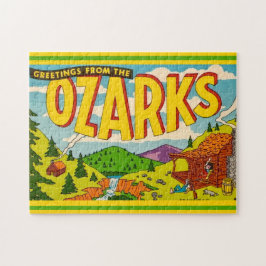 Quebra-cabeça Ozarks Greeting 11x14