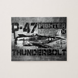 Quebra-cabeça P-47 Thunderbolt