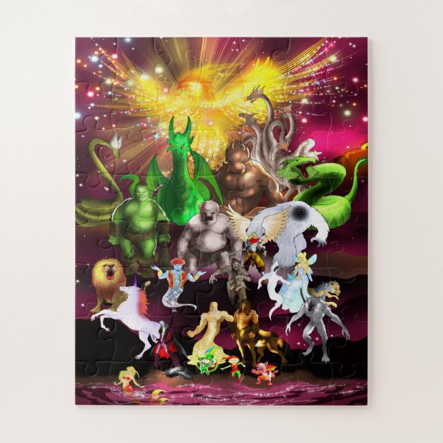 Quebra-cabeça P é para Phoenix (Vertical)