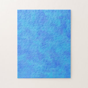 Quebra-cabeça Padrão Abstrato Azul