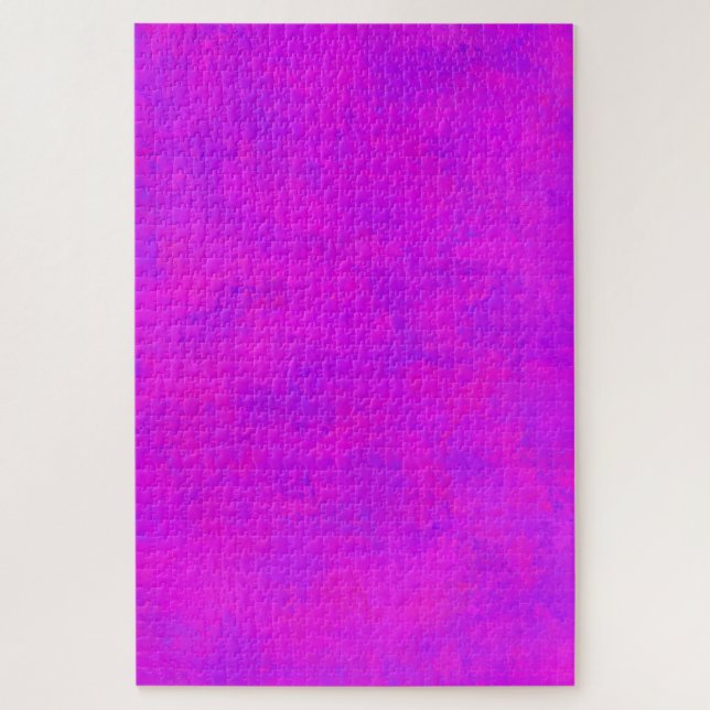 Quebra-cabeça Padrão Abstrato Rosa Roxo (Vertical)