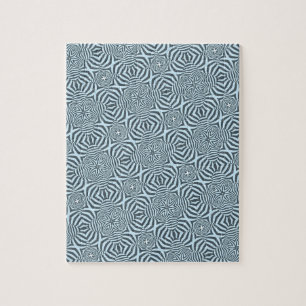 Quebra-cabeça Padrão Árabe de Abstrato de cor gelada