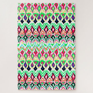 Quebra-cabeça Padrão colorido bonito
