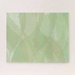 Quebra-cabeça Padrão de abstrato de cor de água verde, legal e d