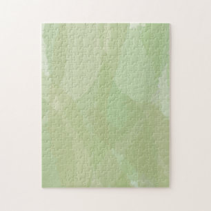 Quebra-cabeça Padrão de abstrato de cor de água verde, legal e d