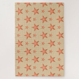 Quebra-cabeça Padrão de amido em laranja de gradiente de terraco