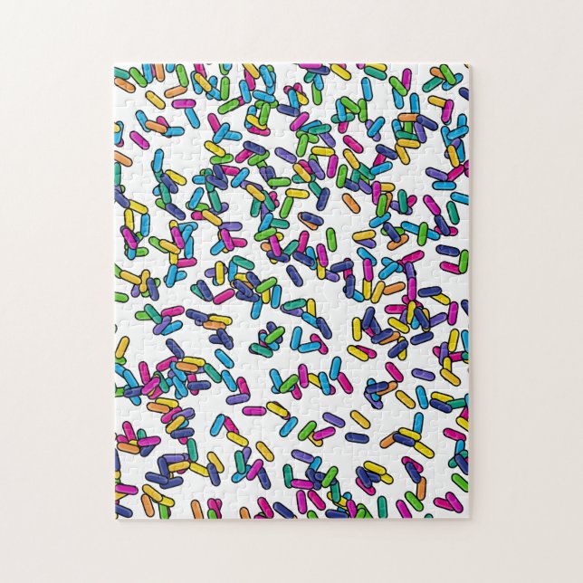 Quebra-cabeça Padrão de borrifadas espalhadas (Vertical)