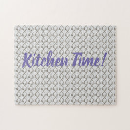 Quebra-cabeça Padrão de colher de uísque e Cozinhar para cozinhe