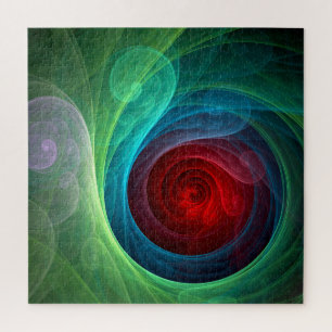 Quebra-cabeça Padrão de cor de Abstrato de arte flexível de temp
