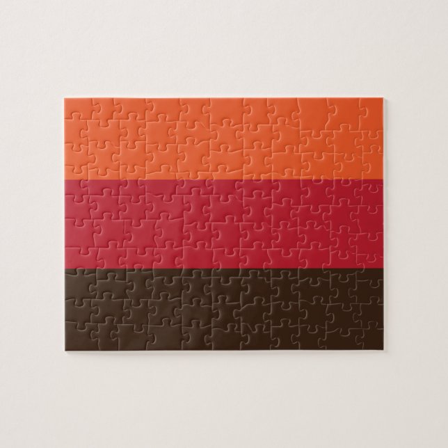 Quebra-cabeça Padrão de cor de imagem com distribuição retrorada (Horizontal)