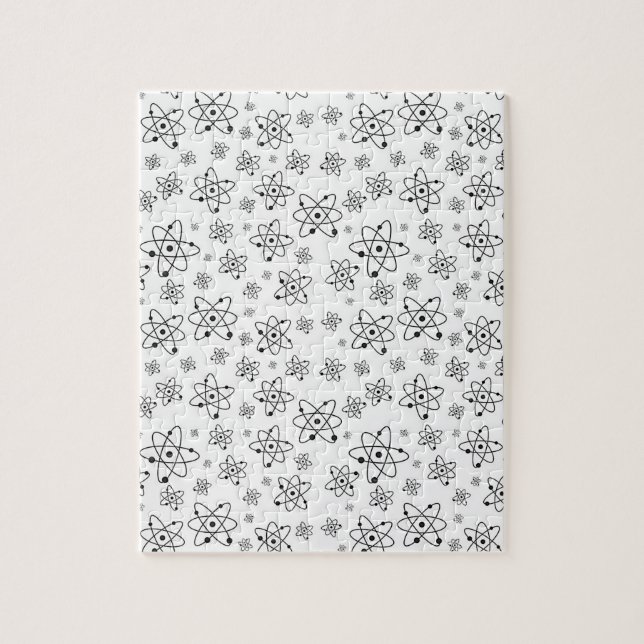 Quebra-cabeça Padrão de Idade Atômica Retroativa dos Átomos (Vertical)