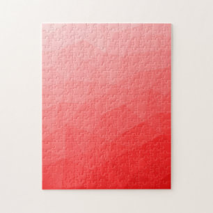 Quebra-cabeça Padrão de malha geométrica com gradiente vermelho