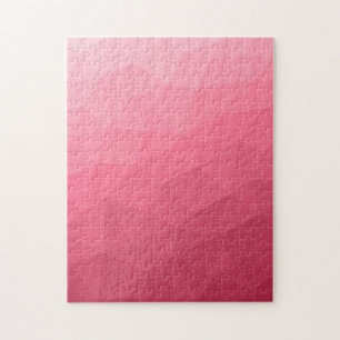 Quebra-cabeça Padrão de malha geométrica gradiente rosa