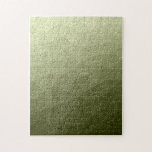 Quebra-cabeça Padrão de malha geométrica gradiente verde claro d