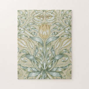 Quebra-cabeça Padrão de Romã Antiga Lily de William Morris