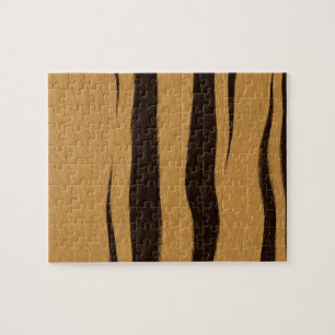 Quebra-cabeça Padrão de Stripes de Tigre.