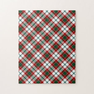 Quebra-cabeça Padrão de Xadrez do Clan Tartan Glasgow