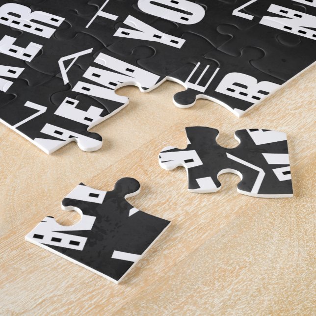 Quebra-cabeça Padrão do New Yorker nativo (Lateral)