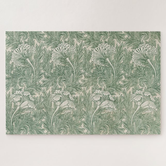Quebra-cabeça Padrão Flor, William Morris (Horizontal)