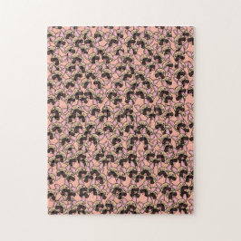 Quebra-cabeça Padrão Francês De Cachorro-Bulldog Muito Difícil