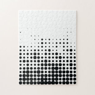 Quebra-cabeça Padrão geométrico moderno, lúdico