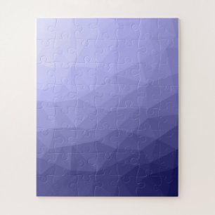 Quebra-cabeça Padrão geométrico violeta roxa de malha azul