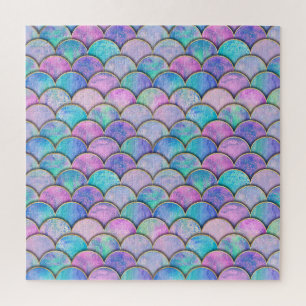 Quebra-cabeça Padrão Japonês de Escala de Sereia