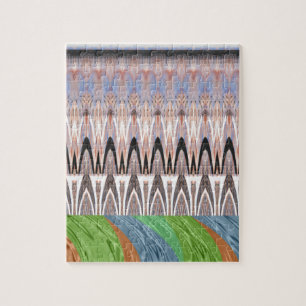 Quebra-cabeça Padrão tradicional da África Ásia