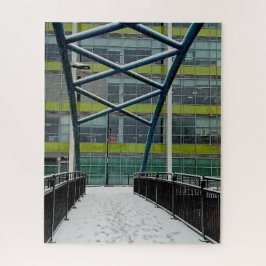 Quebra-cabeça Padrão verde