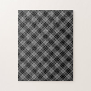 Quebra-cabeça Padrão Xadrez Escocês Douglas Tartan