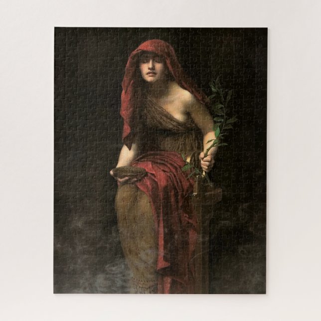 Quebra-cabeça Padre Delphi de John Collier (Vertical)