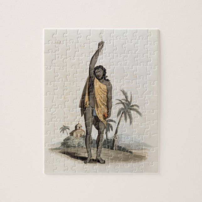 Quebra-cabeça Padre Hindu, bar. por Edward Orme, 1804 (litho) (Vertical)