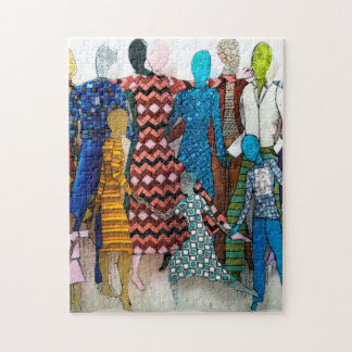 Quebra-cabeça Padrões dançando descalços