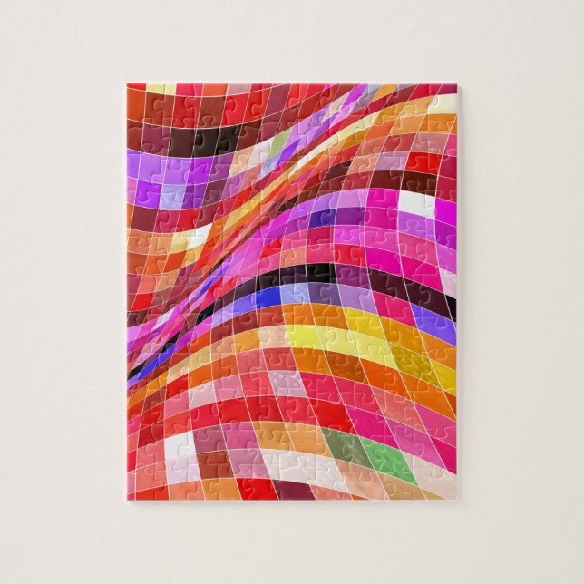 Quebra-cabeça Padrões Psicodélicos (Vertical)