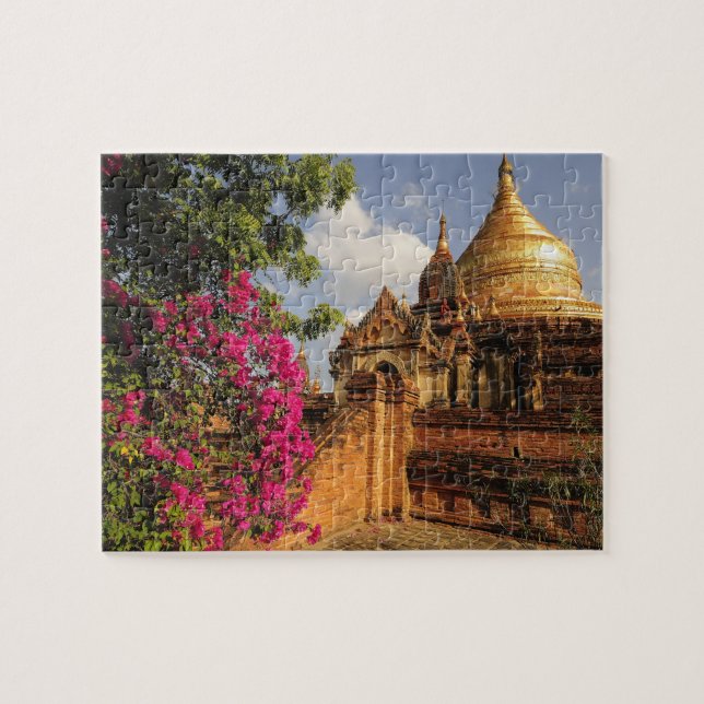Quebra-cabeça Pagode Dhamma Yazaka em Bagan (Pagan), Mianmar (Horizontal)