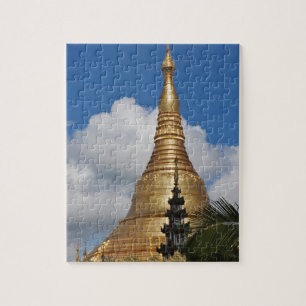 Quebra-cabeça Pagode Shwedagon, Yangon, Myanmar