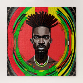 Quebra-cabeça Pai Bruh Melanin Décimo Rei Filho Africano