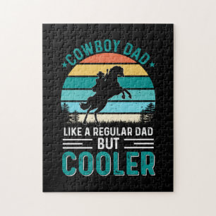 Quebra-cabeça Pai Cowboy